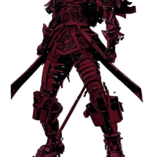 robot, weapon, sword, concept art transparent PNG cut-out