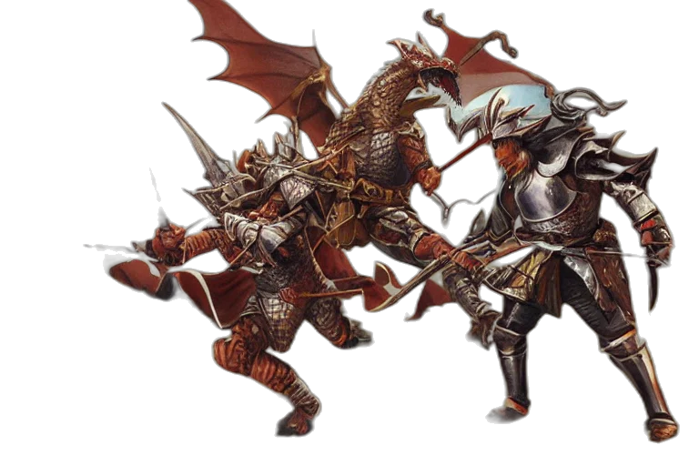 dragon, sword, weapon, concept art, fantasy art, 3d render, comic book art, dark transparent PNG cut-out