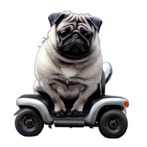 car, animal, photorealistic, morbidly transparent PNG cut-out