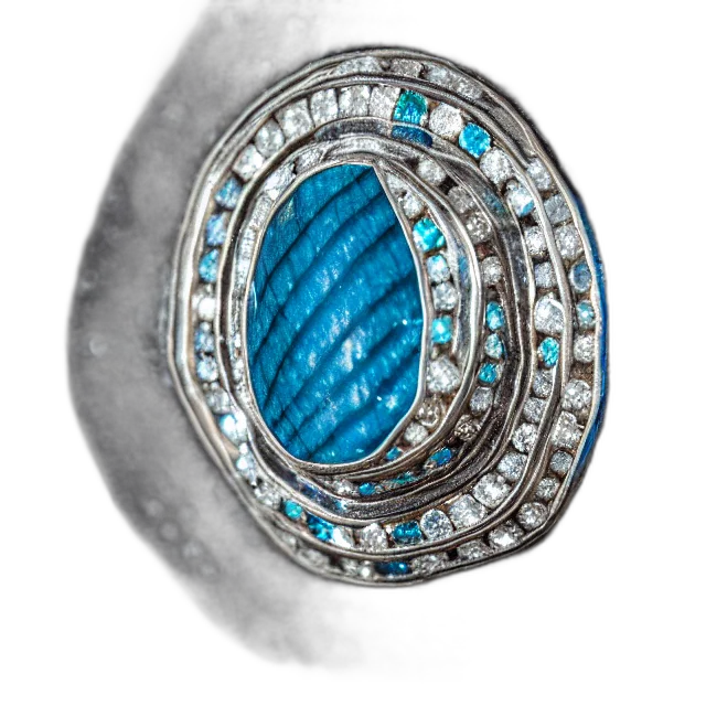 jewelry, crown, staff, photorealistic, 3d render, blue, highly, detailed transparent PNG cut-out