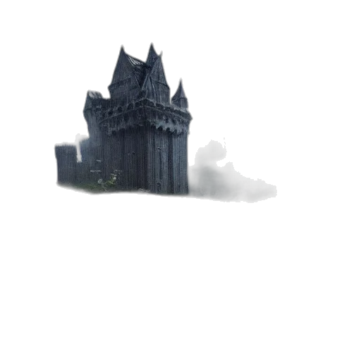 building, crown, dragon, staff, 3d render, concept art, pixel art, fantasy art transparent PNG cut-out