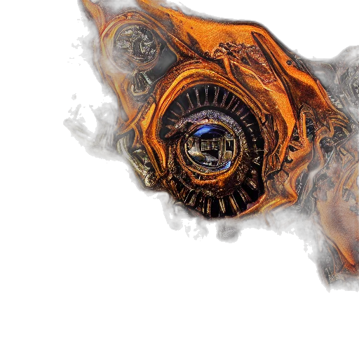 mask, dragon, weapon, face, photorealistic, concept art, fantasy art, watercolor transparent PNG cut-out