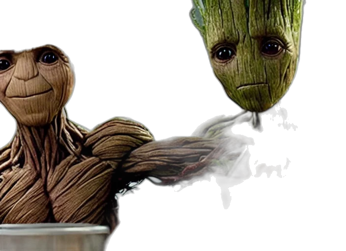 creature, concept art, comic book art, 3d render transparent PNG cut-out