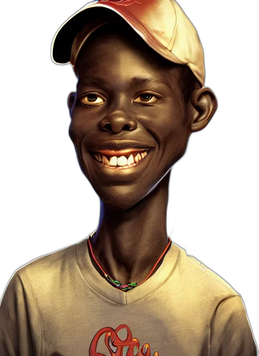 face, staff, hat, animal, photorealistic, 3d render, cartoon, concept art transparent PNG cut-out