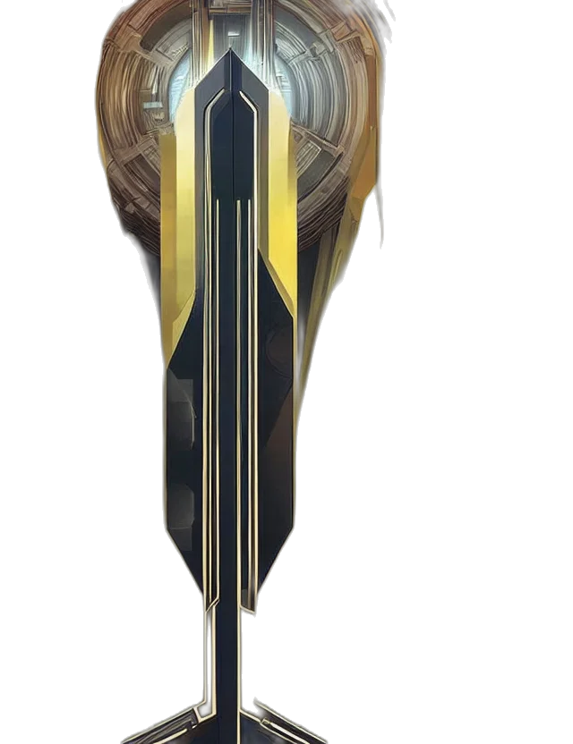 sword, weapon, crown, staff, concept art, fantasy art, 3d render, anime transparent PNG cut-out