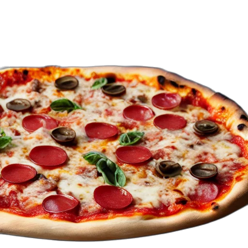food, weapon, 3d render, photorealistic transparent PNG cut-out