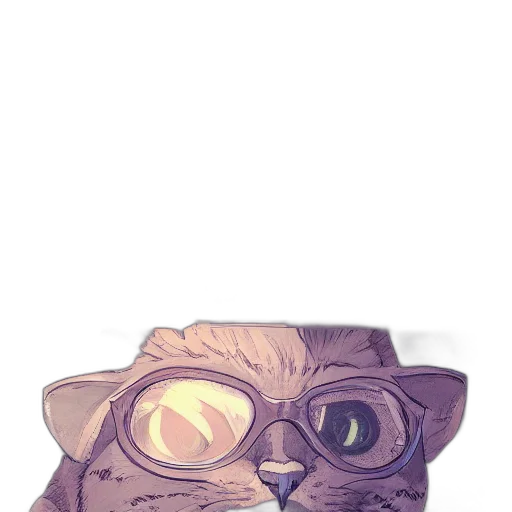 mask, animal, creature, face transparent PNG cut-out