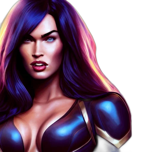comic book art, fantasy art, photorealistic, concept art transparent PNG cut-out