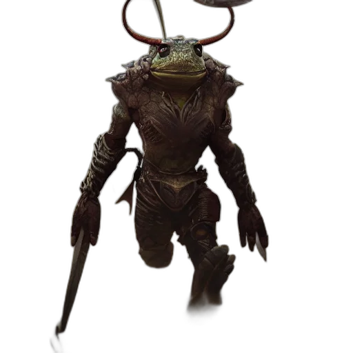 creature, staff, robot, mask transparent PNG cut-out