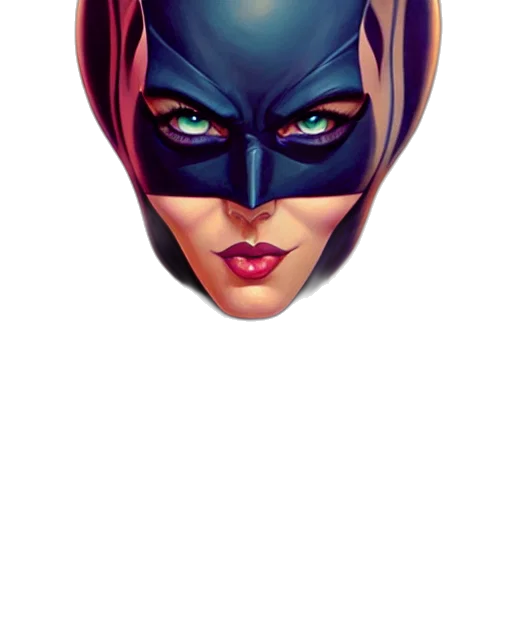 mask, face, comic book art, fantasy art, concept art, pixel art, dark, phil transparent PNG cut-out