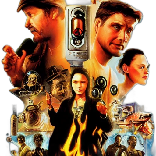 concept art, comic book art, photorealistic, fire transparent PNG cut-out