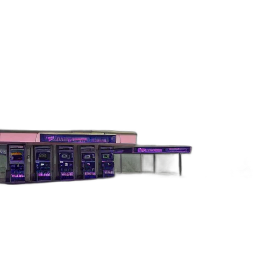 building, furniture, staff, 3d render transparent PNG cut-out