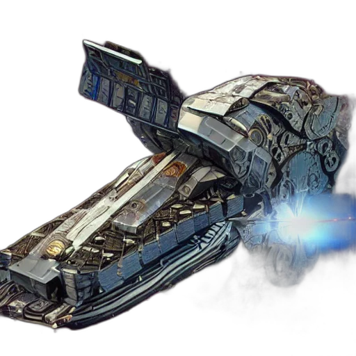 weapon, robot, dragon, concept art transparent PNG cut-out