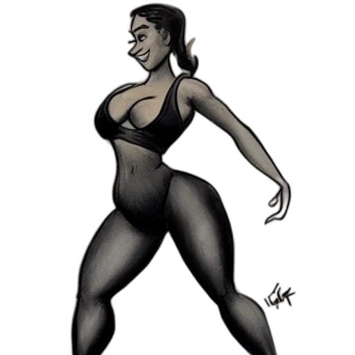 dress, comic book art, cartoon, concept art transparent PNG cut-out