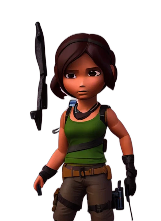 weapon, staff, concept art, 3d render transparent PNG cut-out