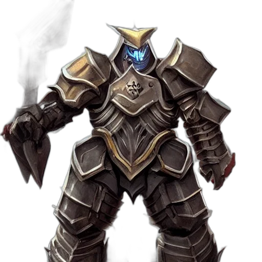 robot, sword, weapon, staff, concept art, fantasy art, comic book art, pixel art transparent PNG cut-out
