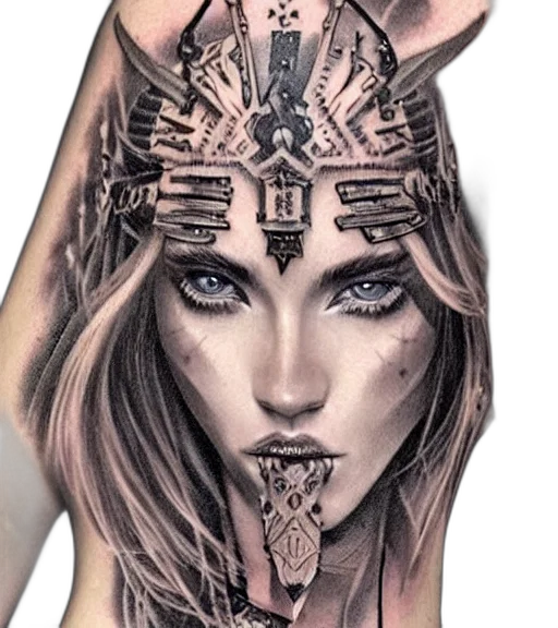 jewelry, crown, fantasy art, cyberpunk, comic book art, concept art, tattoo, design transparent PNG cut-out