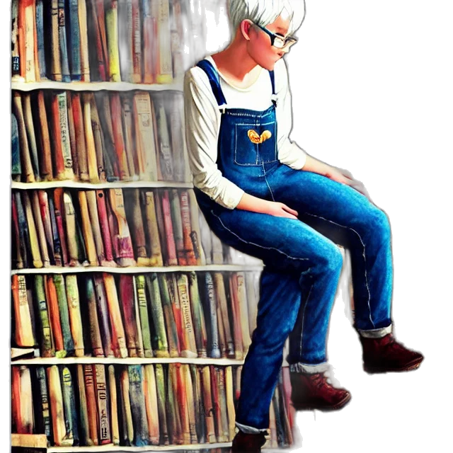 furniture, robot, staff, jacket, watercolor, comic book art, concept art, pixel art transparent PNG cut-out