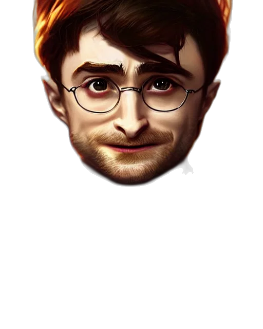 face, cartoon, photorealistic, pixel art, concept art, cute, little, anthropomorphic transparent PNG cut-out