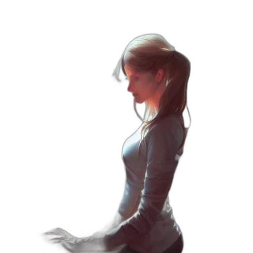 dress, robot, staff, jacket transparent PNG cut-out
