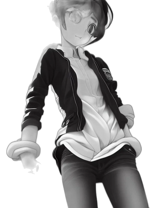 jacket, robot, dress, staff transparent PNG cut-out