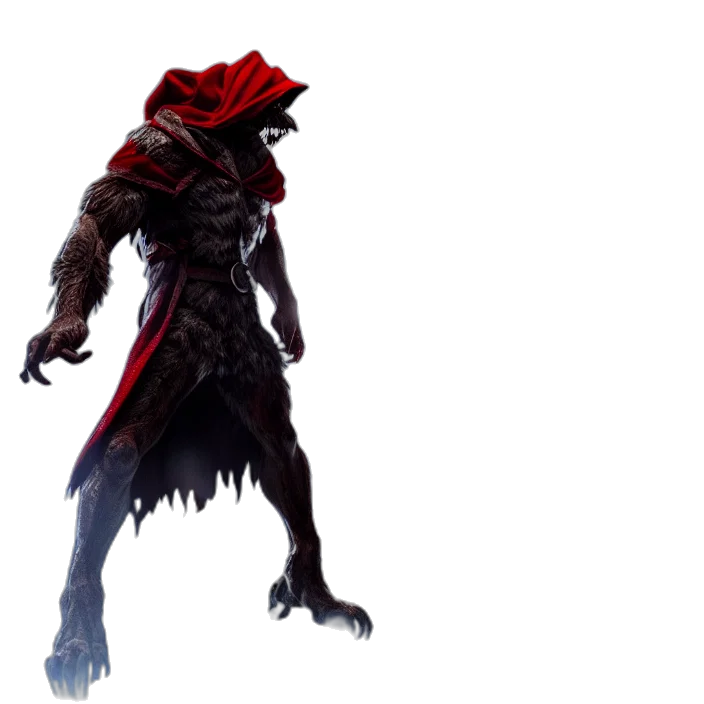 creature, mask, staff, dragon transparent PNG cut-out