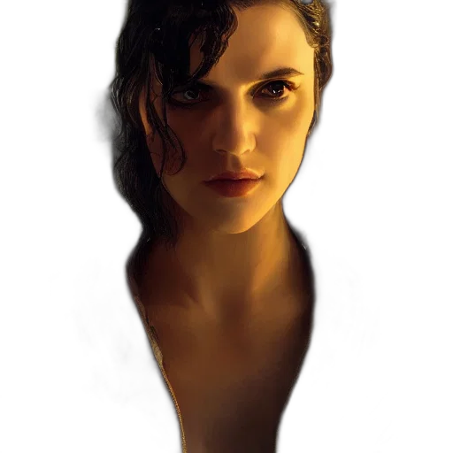 face, crown, dress, hair, photorealistic, fantasy art, concept art, oil painting transparent PNG cut-out