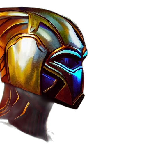 mask, robot, face, concept art transparent PNG cut-out