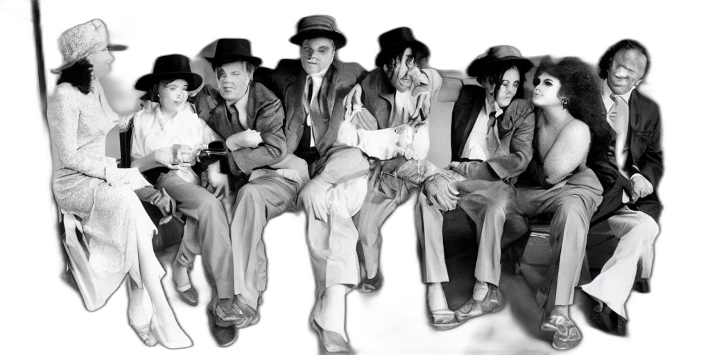 photorealistic, photoshoot, marlon, brando, michael, jackson, old, elizabeth transparent PNG cut-out