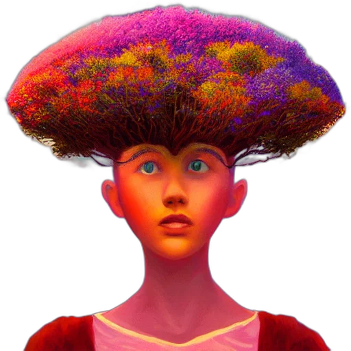 hat, crown, face, hair transparent PNG cut-out