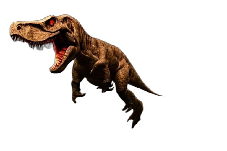 animal, creature, dragon, concept art, 3d render, photorealistic, rex, tyrannosaurus transparent PNG cut-out