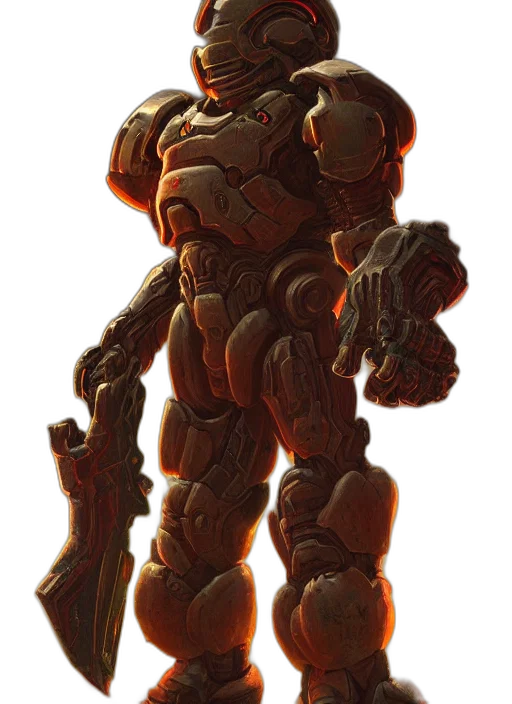 robot, weapon, creature, concept art transparent PNG cut-out