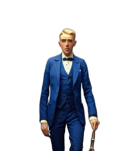 staff, jacket, face, concept art transparent PNG cut-out