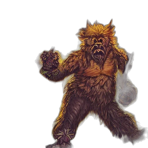 creature, staff, animal, concept art transparent PNG cut-out