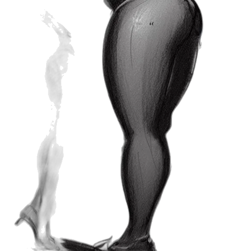 dress, creature, robot, staff transparent PNG cut-out