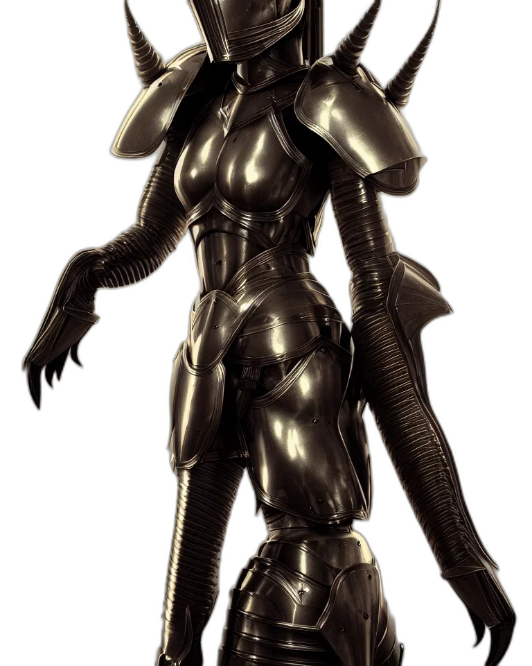robot, weapon, staff, mask transparent PNG cut-out