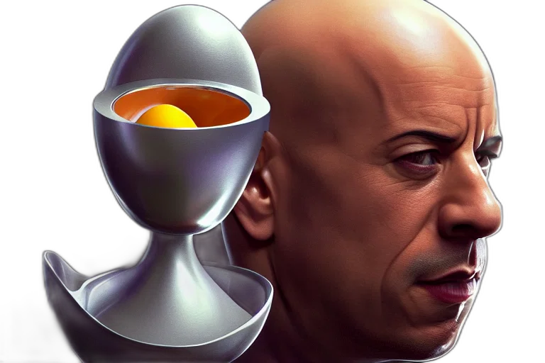 robot, mask, face, concept art, photorealistic, comic book art, 3d render, outer space transparent PNG cut-out