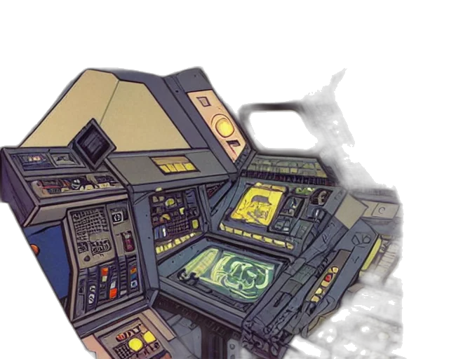 robot, concept art, comic book art, pixel art transparent PNG cut-out
