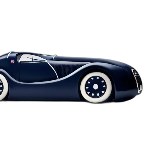 car, 3d render, photorealistic, concept art, bugatti, type, atlantic, concept transparent PNG cut-out
