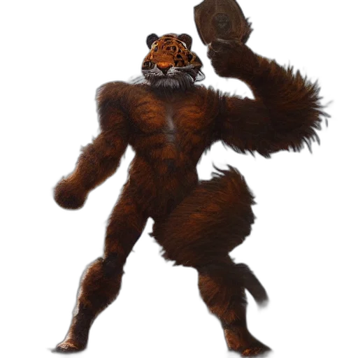 creature, animal, staff, concept art transparent PNG cut-out