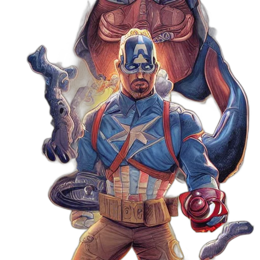 staff, comic book art, concept art, fantasy art transparent PNG cut-out