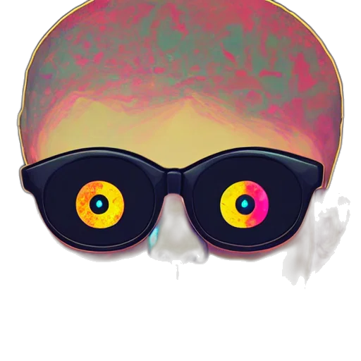 mask, face, jacket, creature transparent PNG cut-out