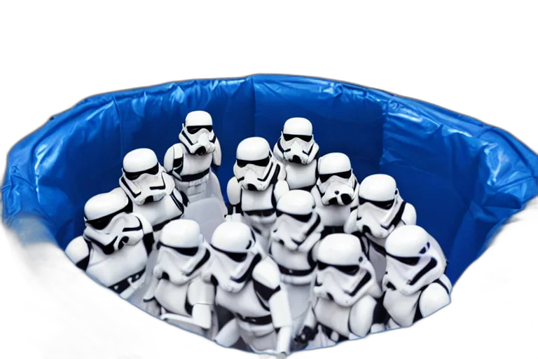 outer space, storm, troopers, ballpit transparent PNG cut-out