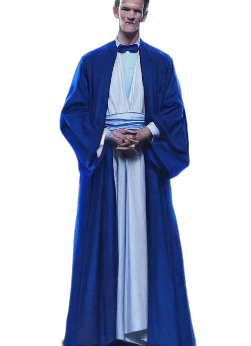 staff, jacket, dress, concept art, blue, matt, smith, wearing transparent PNG cut-out