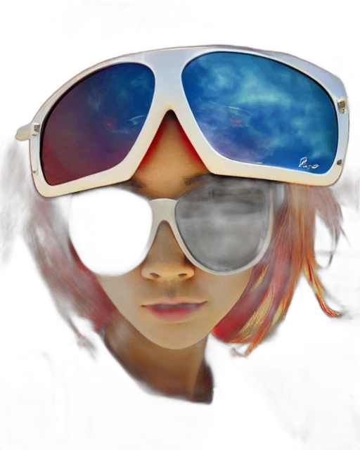 mask, face, photorealistic, 3d render transparent PNG cut-out