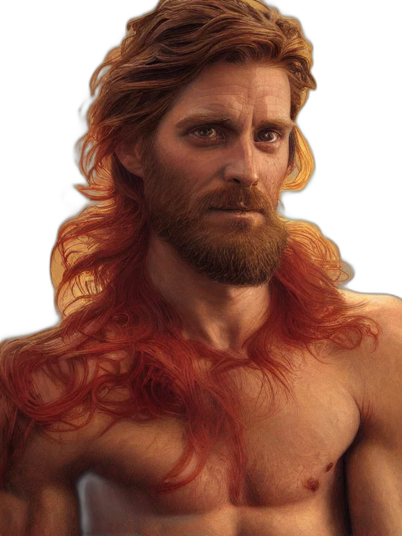 hair, face, creature, animal transparent PNG cut-out