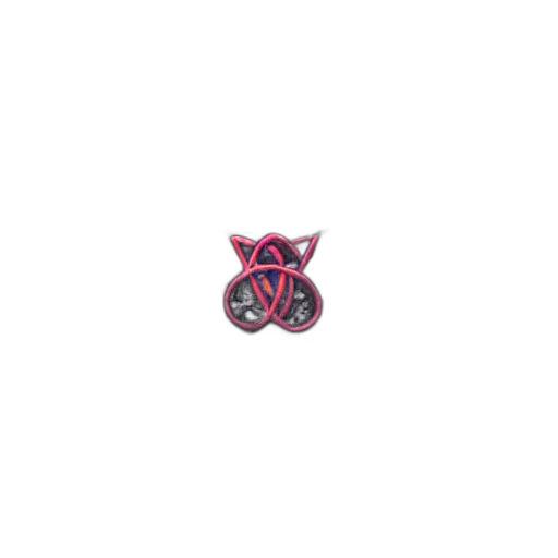 jewelry, flower, crown, staff, pixel art, 3d render, vaporwave, concept art transparent PNG cut-out