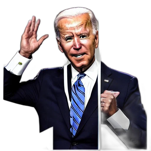 creature, staff, face, robot, joe, biden, pogchamp, photo transparent PNG cut-out