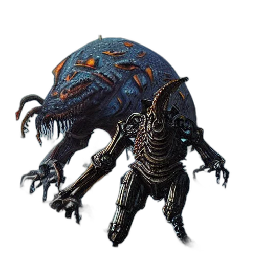 creature, dragon, robot, animal, concept art, fantasy art, 3d render, pixel art transparent PNG cut-out