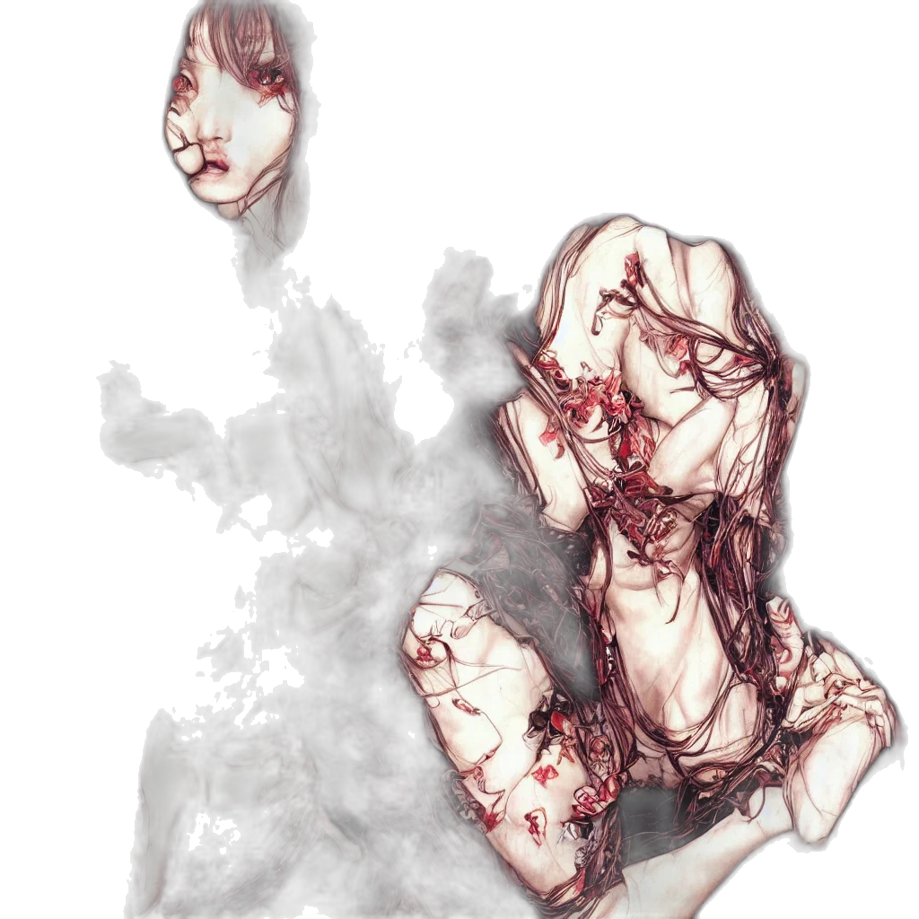 mask, dress, face, creature transparent PNG cut-out
